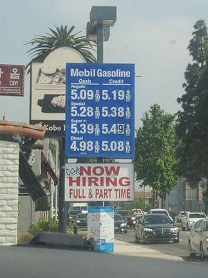 Gas prices 4.26.23 & they're hiring