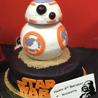 Star Wars BB-8 inspired birthday. fo a little lat that's out of this world