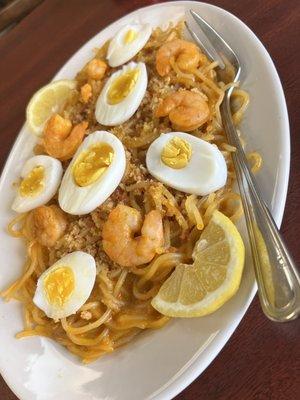 Palabok with Shrimp