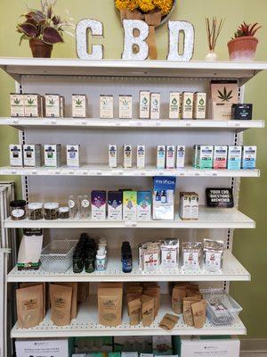 Top Shelf CBD & Kratom selection