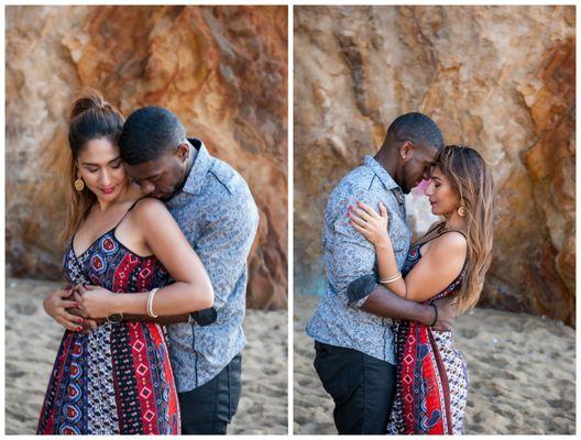 Engagement Beach Shoot at Panther Beach in Santa Cruz