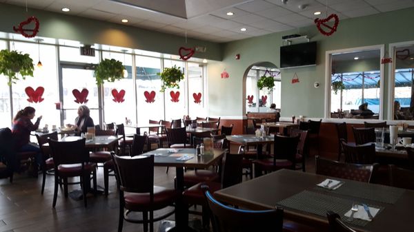 Dining Area at Green Star Restaurant