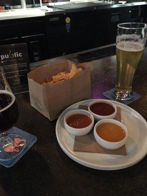 Chip & Salsa flight!