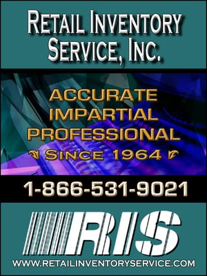 Retail Inventory Service, Inc. Accurate, Impartial, Professional, since 1964, Call today 1-866-531-9021.