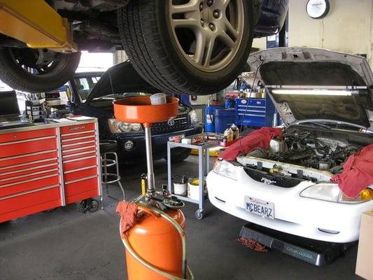 "State of the art"  tools, lifts, and diagnostic equipment. 