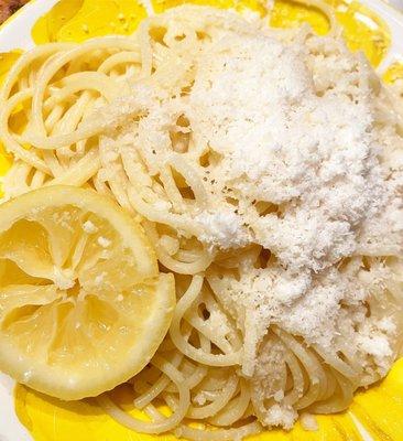 lemon spaghetti