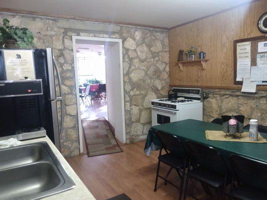 Clubhouse kitchen