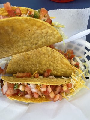 Crispy shell tacos