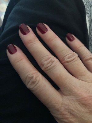 Great gel manicure!