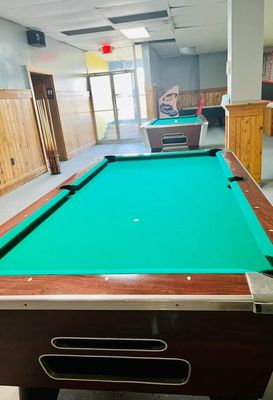 2 Valley Tournament style pool tables.