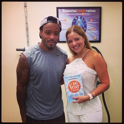 Dr. Aixa Goodrich and Santana Moss