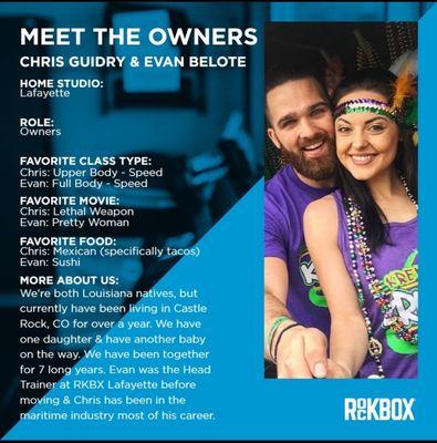 Meet the owners!