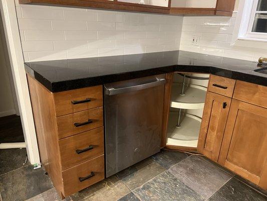 Cabinet and Dishwasher Install