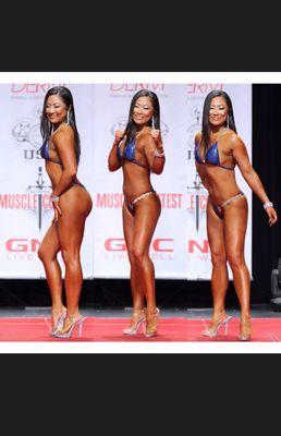 Jamila Skin & Body Lounge helped get my body ready for my first NPC Body Building Bikini Show. I placed 3rd in my division!