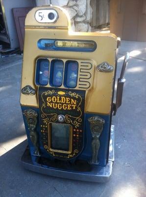 Original golden nugget casino slot machine