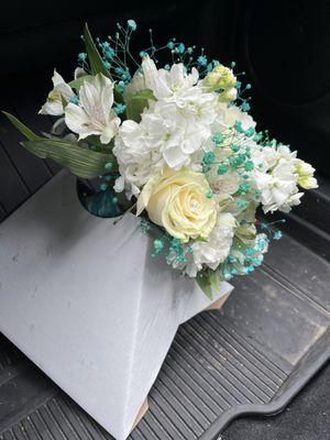 prom bouquet