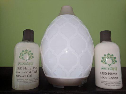 We have a selection of bath and body products