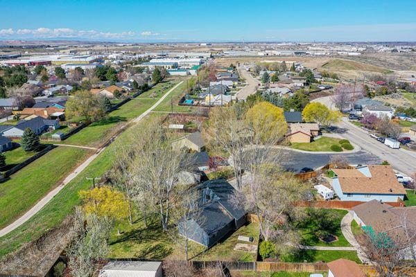 SE Boise from Columbia Village.