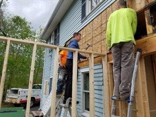 Office rebuild after fire