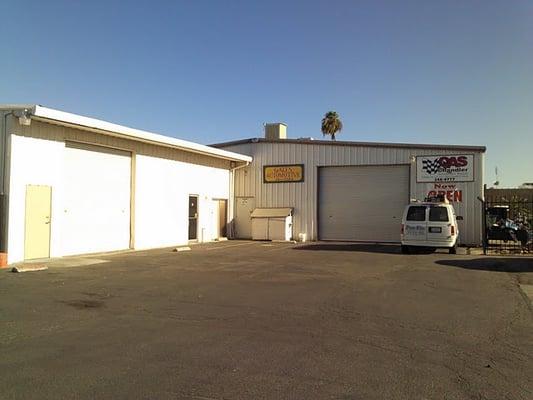 Shop Front view. Shop is shared with another business