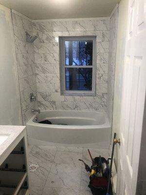 Bathroom remodel