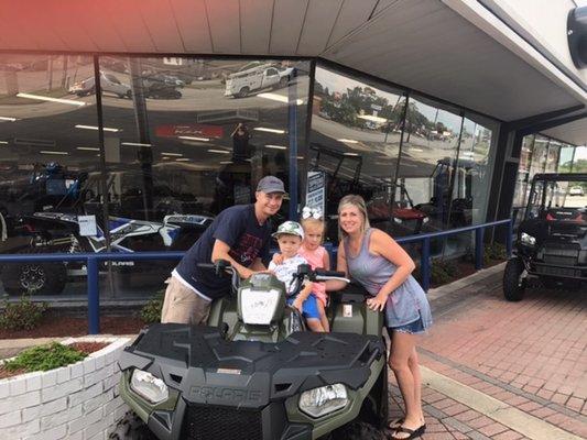 Congrats to the Overstreet Family on their brand new Sportsman!