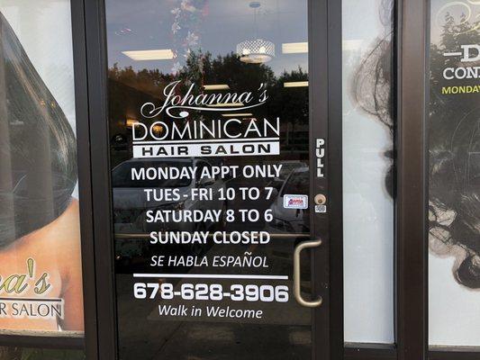 Johanna Dominican Salon