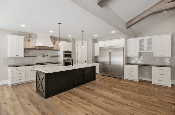 A kitchen I helped a client design in their new custom build!