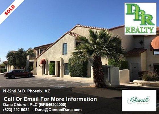 Medical Office Condo SOLD - Biltmore Corridor -  Finley Medical Condos - 4202 N. 32nd Street, Phoenix, AZ 85018