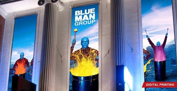 Digital Printing for Blue Man Group