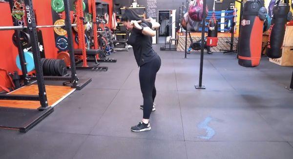 Working on my squats!