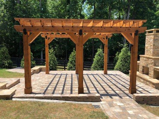 Pergola & Paver