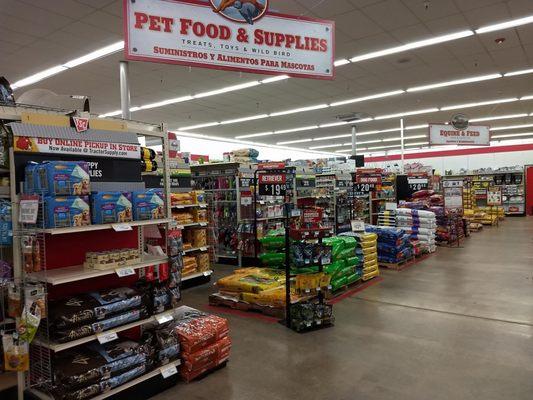 pet food and supplies?