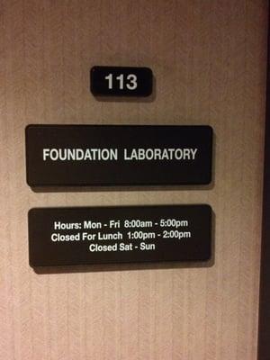 Foundation Laboratory