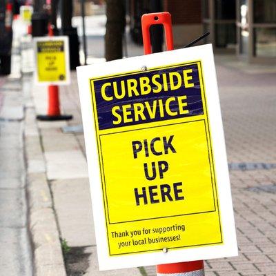 Now offering a curbside service. Just place your order online and choose a pickup time.