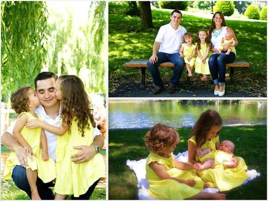 Boston Common Family portrait session