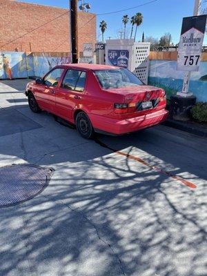 Dropped my coolant at the gas station