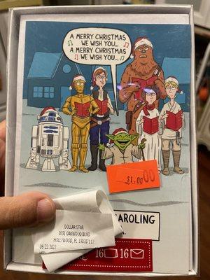 Star Wars holiday Greeting cards