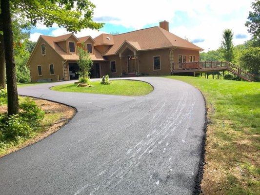 Driveway paving