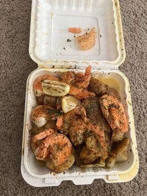 Shrimp combo