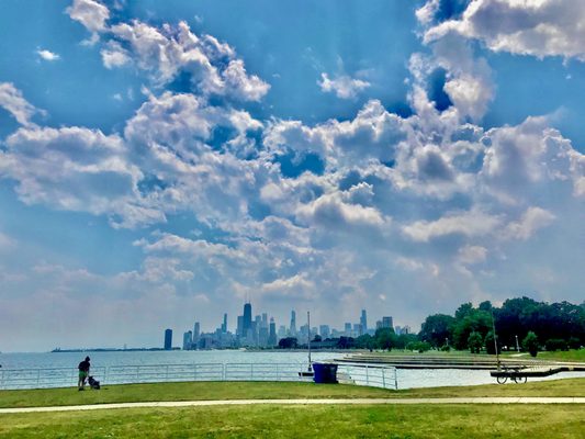 One of the many sweeping views from our Chicago Lakefront Tours!