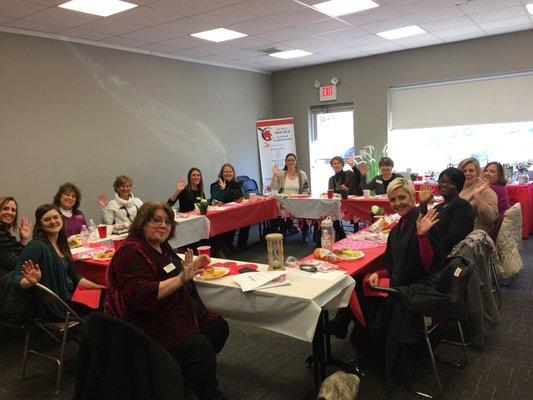 Brentwood's Chamber of Commerce Women's "Brown Bag"  luncheon in January at Clarity Street Realty!