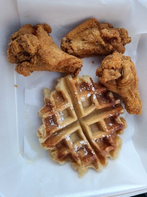 Wings and waffles