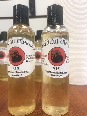 4 oz Beard cleanser $15