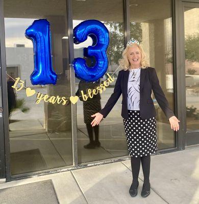 Happy 13year Anniversary for the Law Office of Karen J. Sloat