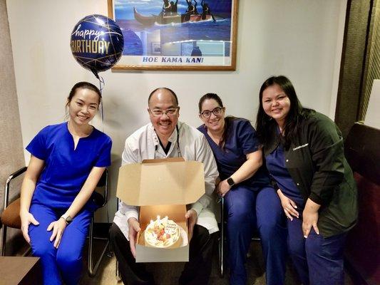 Happy Birthday Dr. Wong