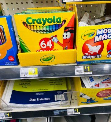 Dollar General -- $3 Crayola 64-pk