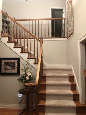 Stairs in foyer up