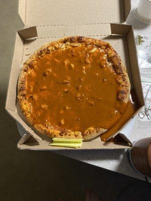 Why is it being drowned in buffalo sauce!??