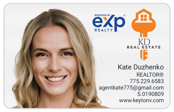 Kate Duzhenko - eXp Realty